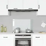 vidaXL K&uuml;chenr&uuml;ckwand Transparent 80&times;50 cm Hartglas