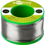 Goobay 51122 L&ouml;tzinn bleifrei &oslash; 1,0 mm L&ouml;tdraht Flussmittel / 3,5 % Silber /...