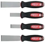 KS Tools 907.2210 EDELSTAHL Schabmei&szlig;el-Satz, 4-tlg.