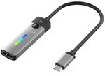 j5create JCA157 - Videoadapter - 24 pin USB-C m&auml;nnlich zu HDMI weiblich - Weltraum