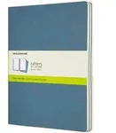 Notizheft Cahier XL 19x25cm blanko Kartoneinband VE=3 St&uuml;ck lebhaftes blau