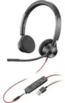 POLY Blackwire 3320 Kopfh&ouml;rer Kabelgebunden Kopfband B&uuml;ro/Callcenter USB Typ-A