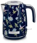 Laura Ashley Wasserkocher &ndash; 1,7 l, 2200 W, beleuchtetes Display, kabellos, 360&deg;