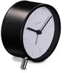 "Hama Funkwecker"Flores" analog ohne Ticken SchwarzSchwarz"