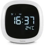 Hama Wecker Bora Bora mit Nachtlicht, dimmbar, USB, Wei&szlig; (00185862)