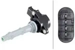 HELLA 5DA 358 000-671 Z&uuml;ndspule - 12V - 4-polig - Kerzenschachtz&uuml;ndspule -