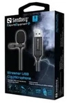 SANDBERG Streamer USB Clip Microphone Audio, Video, Display & TV Kopfh&ouml;rer &