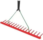 Kunststoffrechen 16ZinkenArbeitsbreite 640 mm