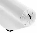 vidaXL Transparente Plane mit &Ouml;sen 2x8 m PVC