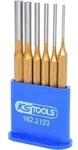 KS Tools 162.2123 Splintentreiber-Satz, 6-tlg. &Oslash;3-4-5-6-8-10mm