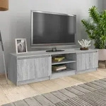 vidaXL TV-Schrank Grau Sonoma 140x40x35,5 cm Holzwerkstoff