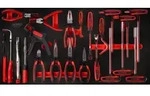 KS TOOLS Werkzeuge-Maschinen GmbH T-Griff-Winkelstiftschl&uuml;ssel- / und Zangen-Satz in