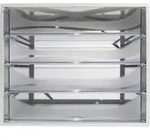Exacompta ECOBOX Schubladenbox mit 4 Schubladen - Kristall - 228323D