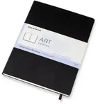 Aquarell-Notizbuch A4 200g/qm 30 Blatt Hardcover schwarz
