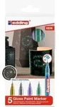 Glanzlack-Marker edding 780 0,8mm metallic VE=5 Farben