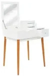 vidaXL Schminktisch mit Spiegel MDF 60 x 50 x 86 cm