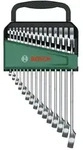 BOSCH Ringmaulschl&uuml;ssel-Set, 1600A02Z9E, 15-teilig
