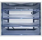 Exacompta ECOBOX Schubladenbox mit 4 Schubladen - Eisblau - 228610D