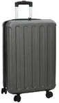vidaXL Klappbarer Koffer Hartschale 24'' Dunkelgrau 43x27x66 cm ABS