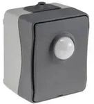 ChiliTec 23468 NUQUI Feuchtraum PIR Bewegungsmelder 120&deg;, bis 6m, 250V~, 2-500W,