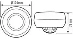 ESYLUX EB10430916 Aufputz Decken-Pr&auml;senzmelder 360&deg; Wei&szlig; IP40