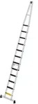 Munk Stufen-Glasreinigerleiter-Satz mit nivello&reg;-Traverse und clip-step R13...
