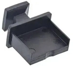 INLINE - Staubschutz - f&uuml;r USB-A Buchse - schwarz 50er Pack