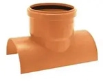 airfit Klebeabzweig 90 Grad, DN 125/110aus PVC-U