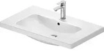 Duravit D-Code 2.0 Waschtisch, 800mm, m. &Uuml;L, 1 Hahnloch, Wei&szlig;, 1 Stk.