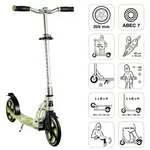 SIX DEGREES Aluminium Scooter 205 mm lime dream
