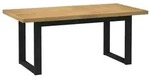 vidaXL Esstisch NOAIN U-Form-Beine 180x90x75 cm Massivholz Kiefer