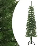 vidaXL K&uuml;nstlicher Weihnachtsbaum mit St&auml;nder Schlank 150 cm PE