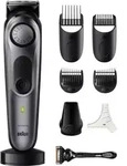 BeardTrimmer 7 BT 7420, Waschbar, Akku, Grau