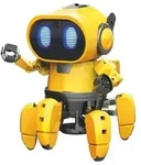 Tobbie Bildungsroboter mit 2 Modi und 6 Beinen, interaktives STEM-Bauset