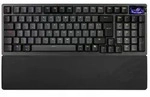 ASUS ROG Azoth 96 HE, Verkabelt & Kabellos, USB + RF Wireless + Bluetooth,
