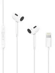 Tech-Protect Ultraboost Core G2 Kopfh&ouml;rer mit iPhone-Kabel Wei&szlig;