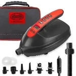 HEYNER&reg; SUP Pumpe elektrisch 16 PSI PREMIUM Freizeit & Outdoor Luft-Kompressor...