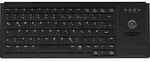 Active Key AK-4400-TU-B/US USB Tastatur US-Englisch, QWERTY Schwarz Integrierter