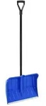 vidaXL Schneeschaufel Blau 147 cm Metall