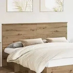 vidaXL Kopfteil Artisan-Eiche 100 cm Holzwerkstoff