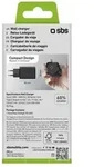 SBS TETRGAN1C45W - Indoor - AC - Schwarz - 1 x USB-C ( Power Delivery) - Schwarz