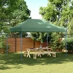 vidaXL Partyzelt Faltbar Pop-Up Gr&uuml;n 410x279x315 cm