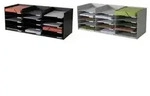 PAPERFLOW Sortierstation Formularbox, 15 F&auml;cher, schwarz