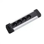BACHMANN Steckdosenleiste Connectus, 4x 2P+T, UTE, 2 m Steckdosenleisten
