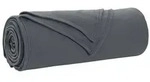 vidaXL &Uuml;berwurfdecke Dunkelgrau 280 x 210 cm Fleece
