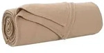 vidaXL &Uuml;berwurfdecke Kamel 210 x 140 cm Fleece