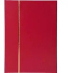 Exacompta Briefmarken Einsteckalbum Halbleder 32 Seiten 165x225cm Rot 21143E