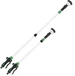 vidaXL Teleskop-Spr&uuml;hlanze mit 10 Mustern 75-110 cm