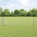 vidaXL Sechseckzaun 0.4x10 m verzinkter Stahl