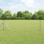 vidaXL Sechseckzaun 0,6x25 m Feuerverzinkter Stahl